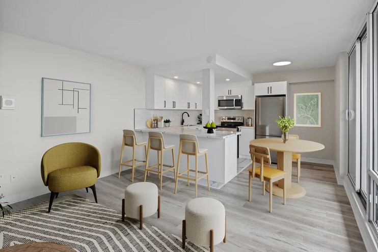 Renovated Jr. 1 Bedroom