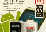 SanDisk Ultra 128GB microSDXC UHS-I Card with Adapter