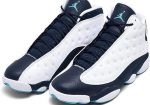 Nike Jordan Mens Air Jordan 13 Retro Obsidian-White/Dark Powder Blue-multi