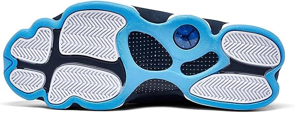 Nike Jordan Mens Air Jordan 13 Retro Obsidian-White/Dark Powder Blue-multi